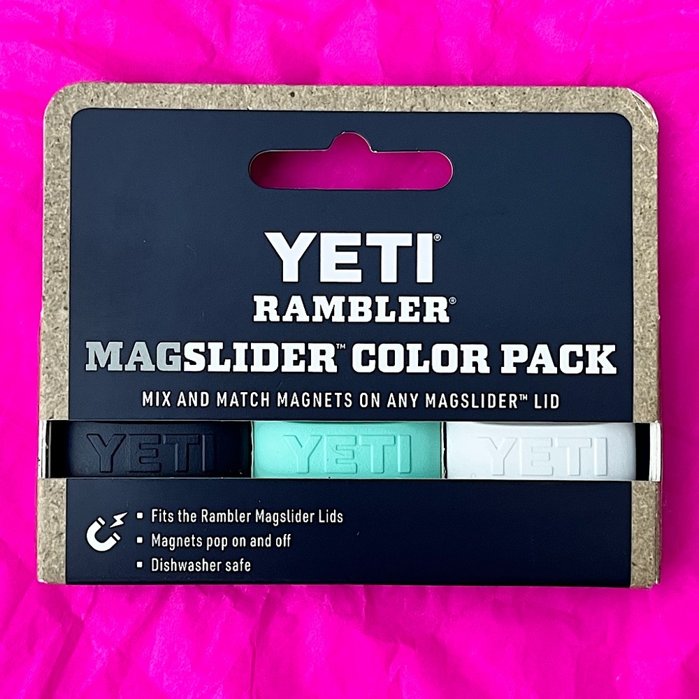 New YETI Magslider replacement 3 pack yeti accessories Seafoam white navy - Picture 1 of 7